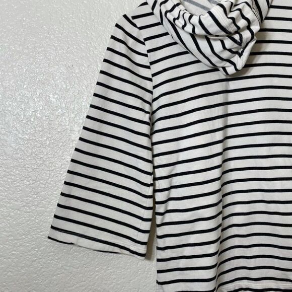 ModCloth Striped Mermaid Embroidered Hoodie size XS - Picture 9 of 13